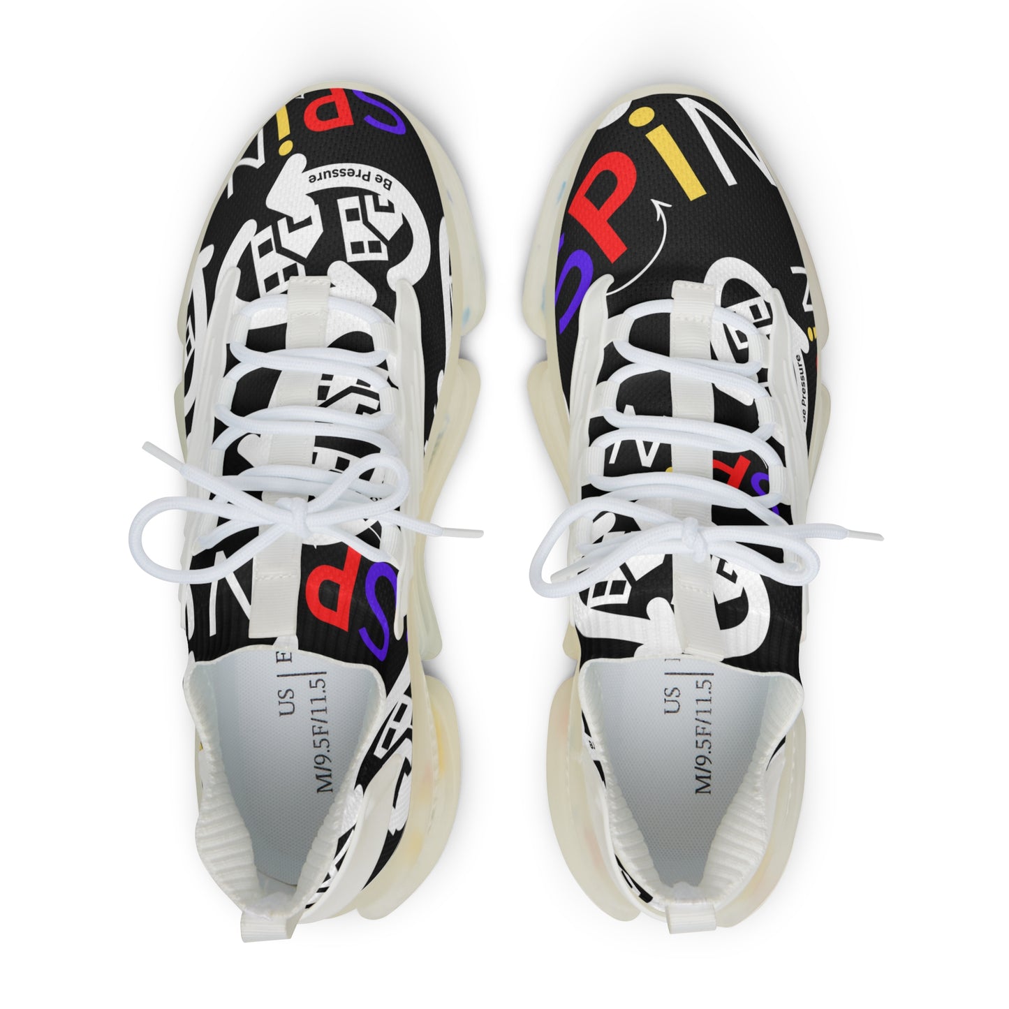 Psi Be Pressure "Spin" Men's Mesh Sneakers
