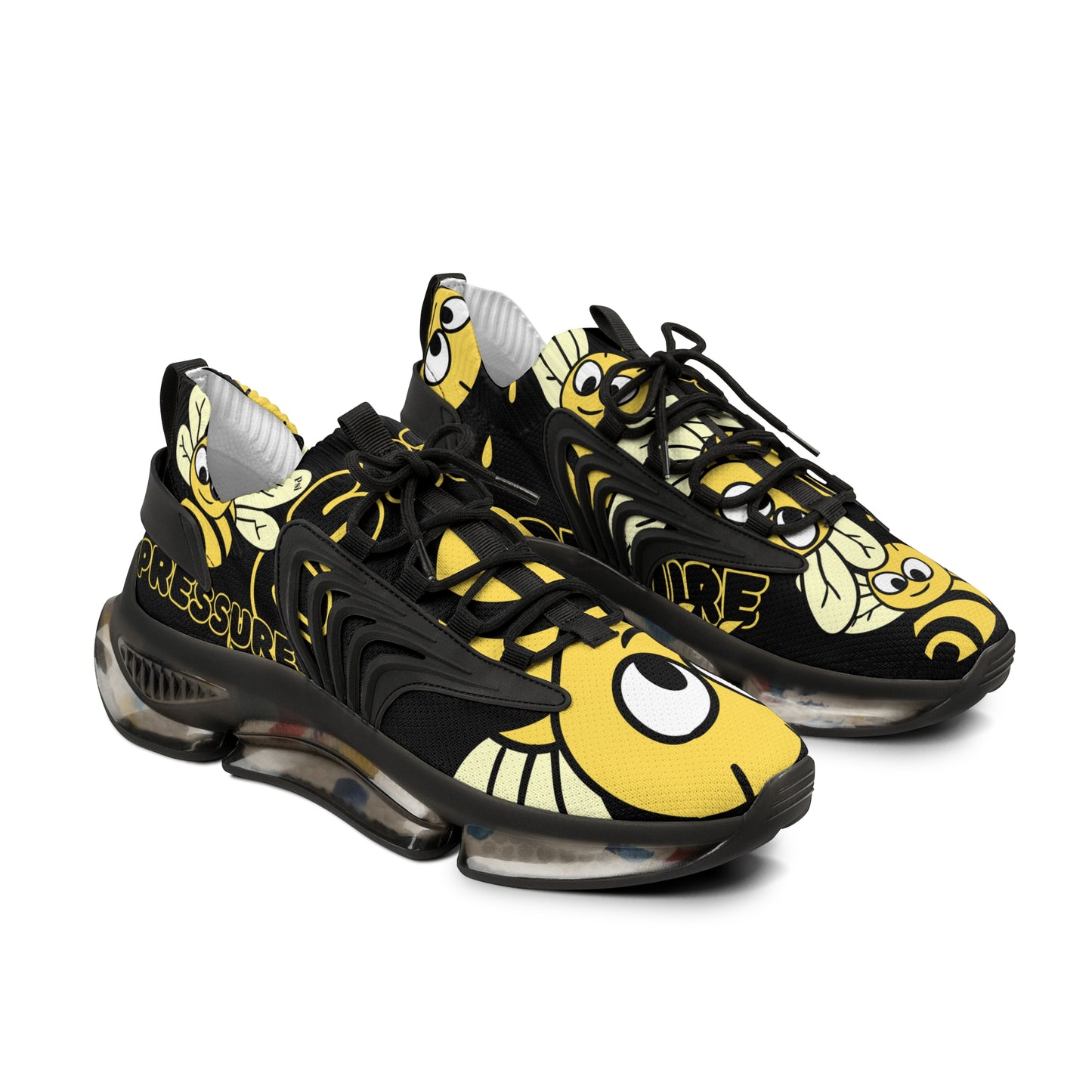 Psi Be Pressure "Big Bee" Men's Mesh Sneakers