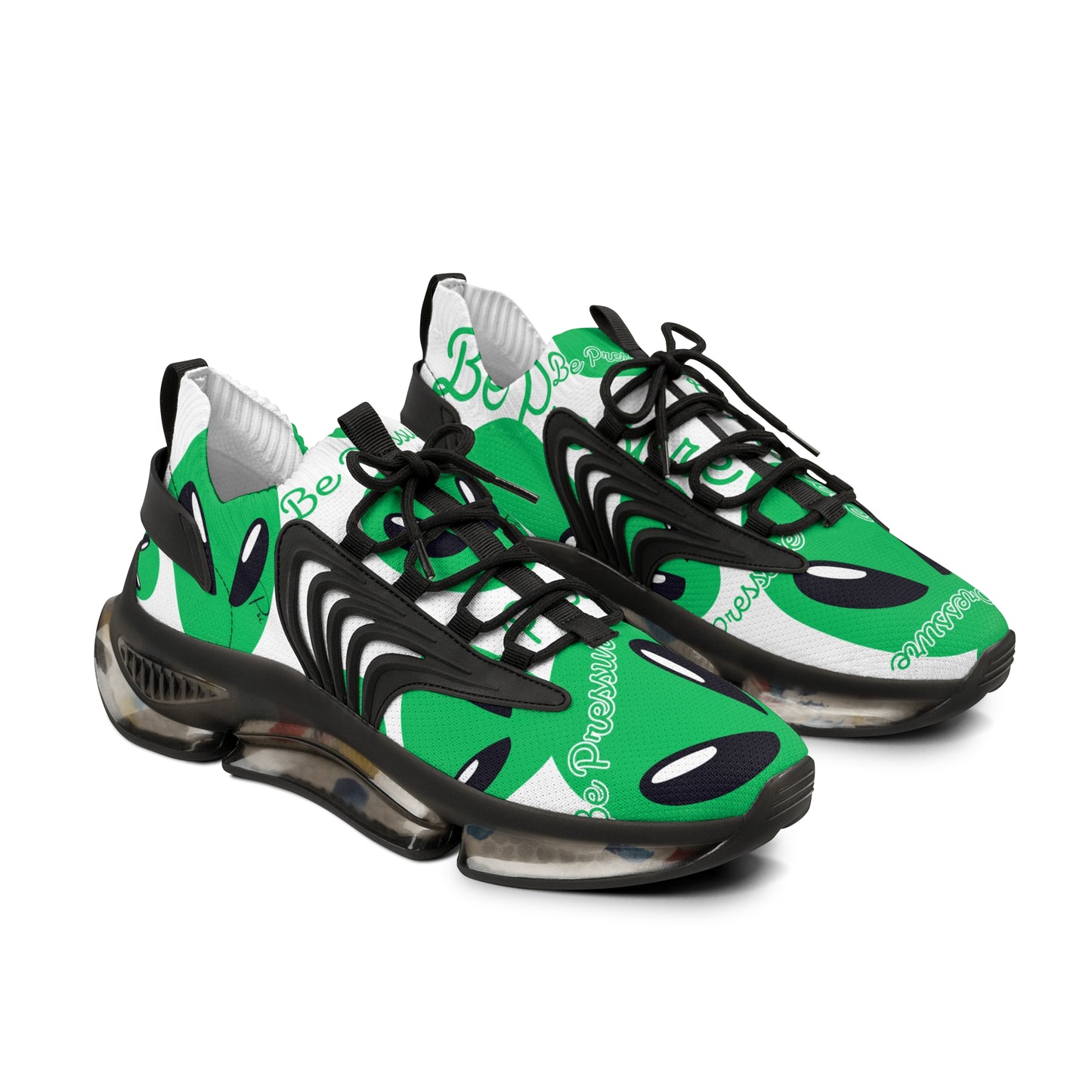 Psi Be Pressure "Aliens in Vegas" Men's Mesh Sneakers