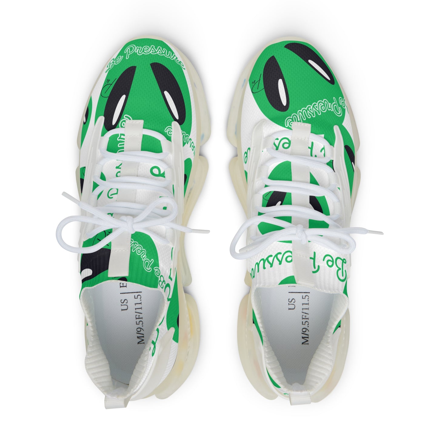 Psi Be Pressure "Aliens in Vegas" Men's Mesh Sneakers