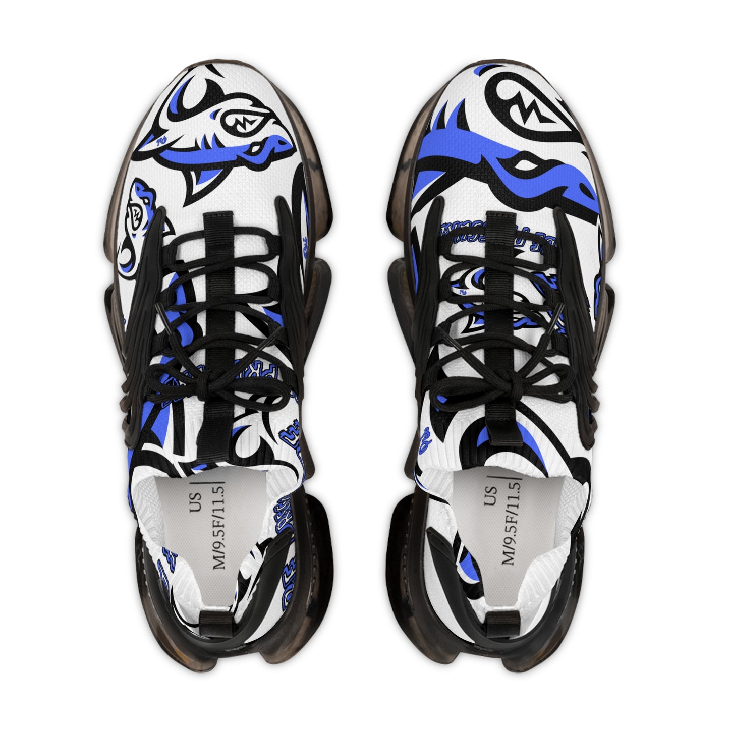 Psi Be Pressure "Big Shark" Men's Mesh Sneakers
