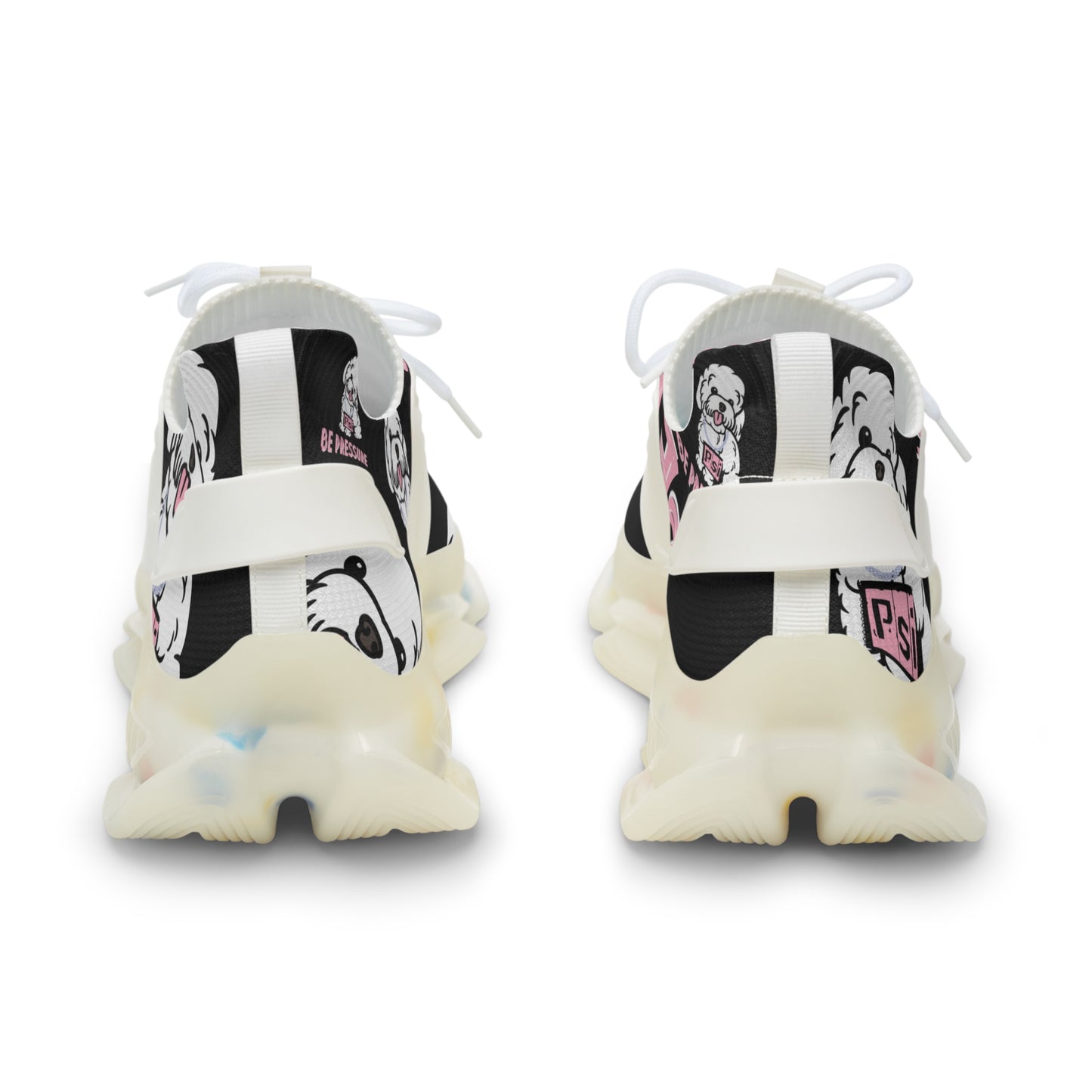 Psi Be Pressure "Cute Puppy" Men's Mesh Sneakers