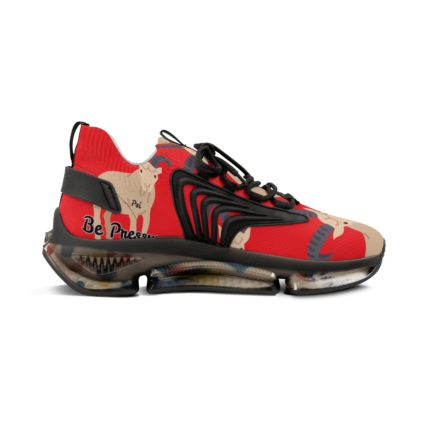 Psi Be Pressure "Big Goat" Men's Mesh Sneakers