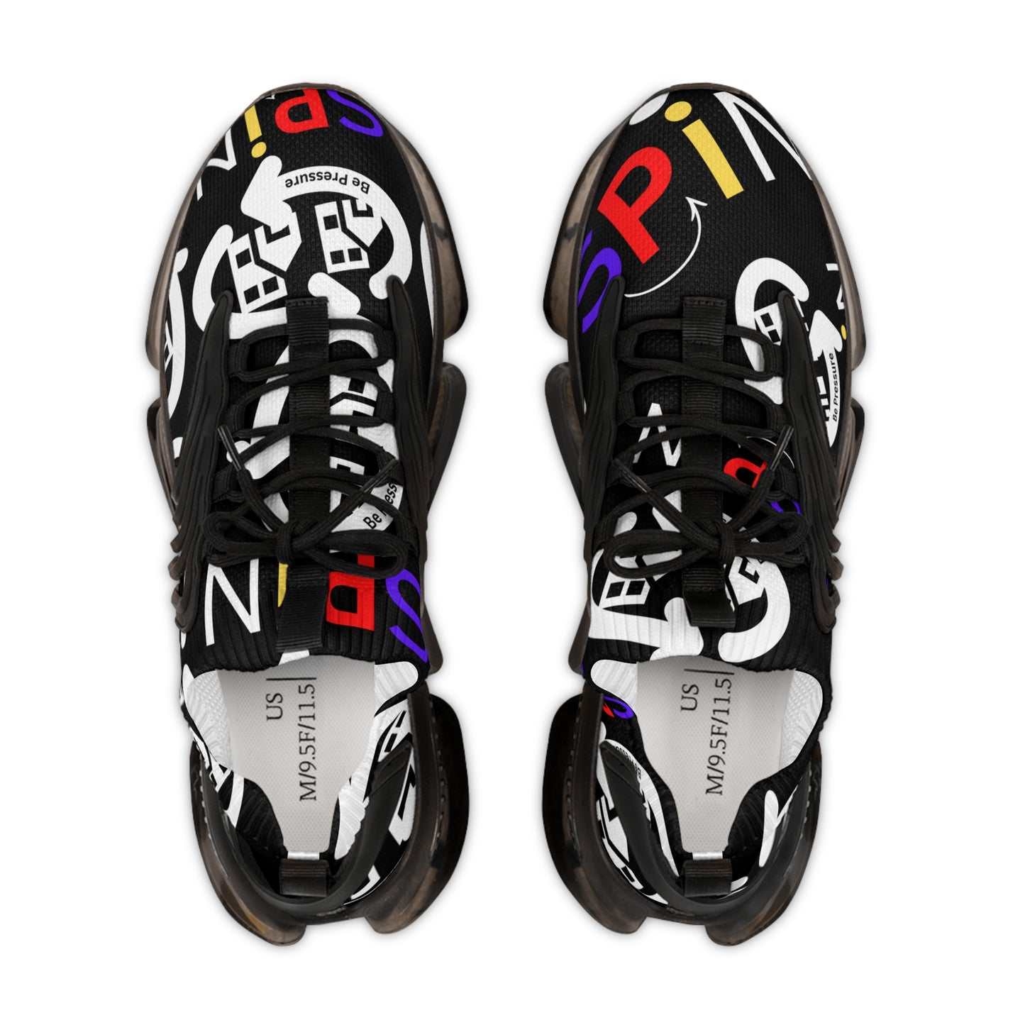 Psi Be Pressure "Spin" Men's Mesh Sneakers