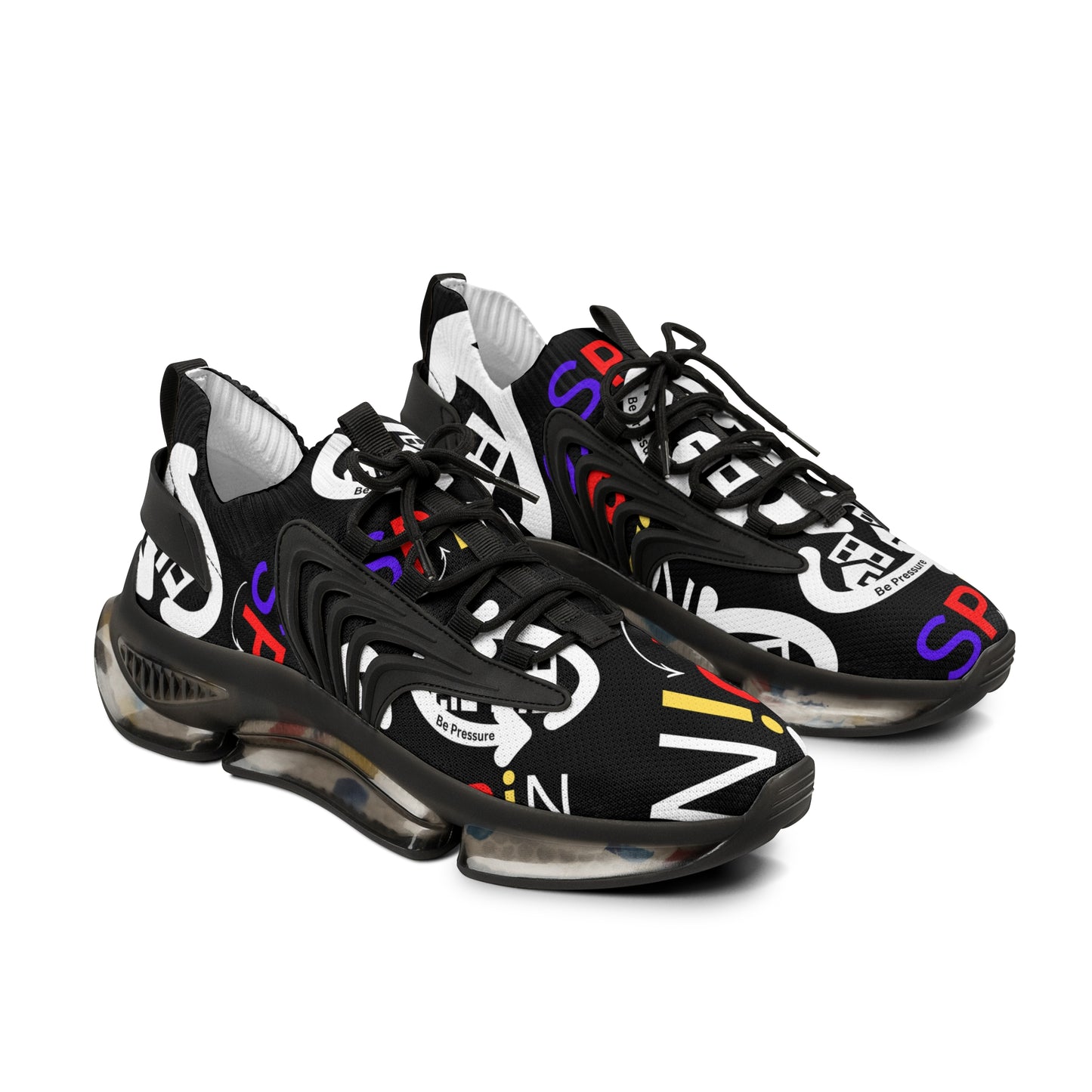 Psi Be Pressure "Spin" Men's Mesh Sneakers