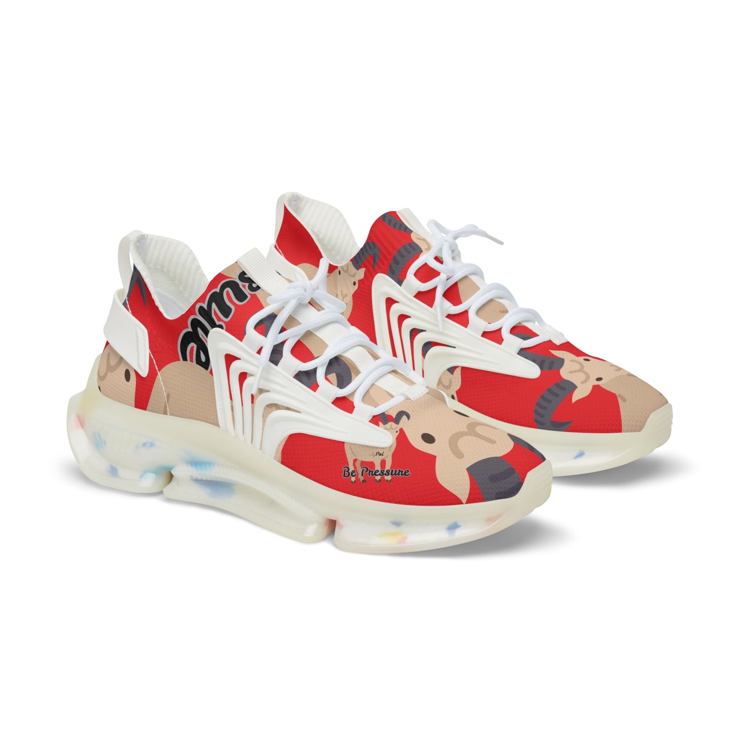 Psi Be Pressure "Big Goat" Men's Mesh Sneakers