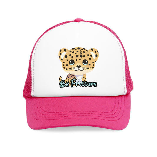 Psi Be Pressure "Baby Leopard" Mesh Cap - Fun and Stylish Trucker Hat for All Occasions