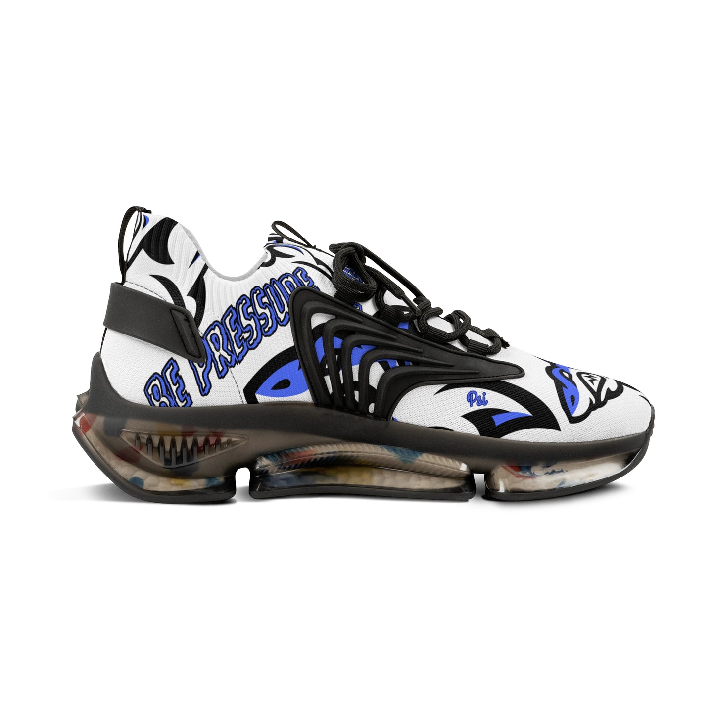 Psi Be Pressure "Big Shark" Men's Mesh Sneakers