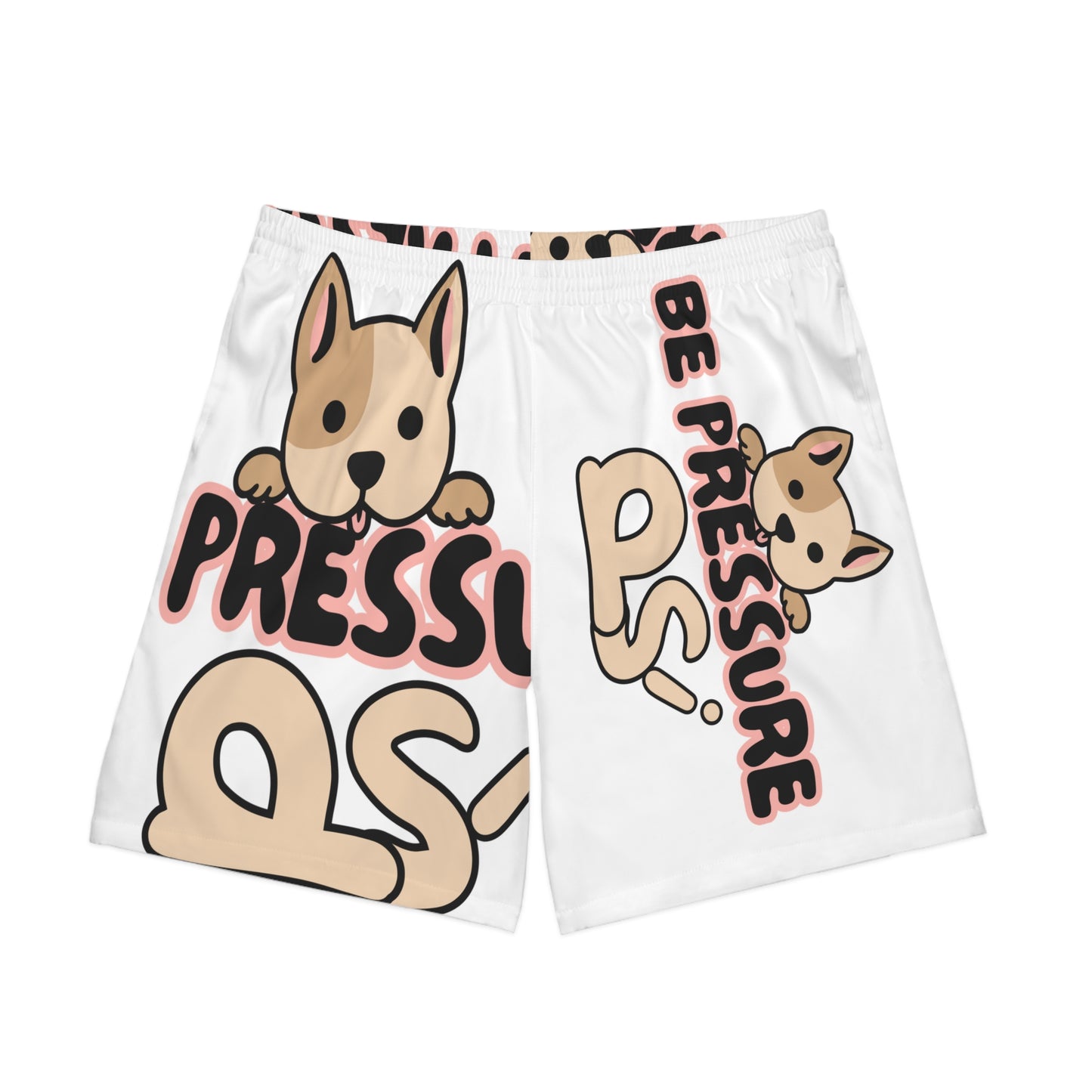Psi Be Pressure "Big Dogs" Men's Elastic Beach Shorts