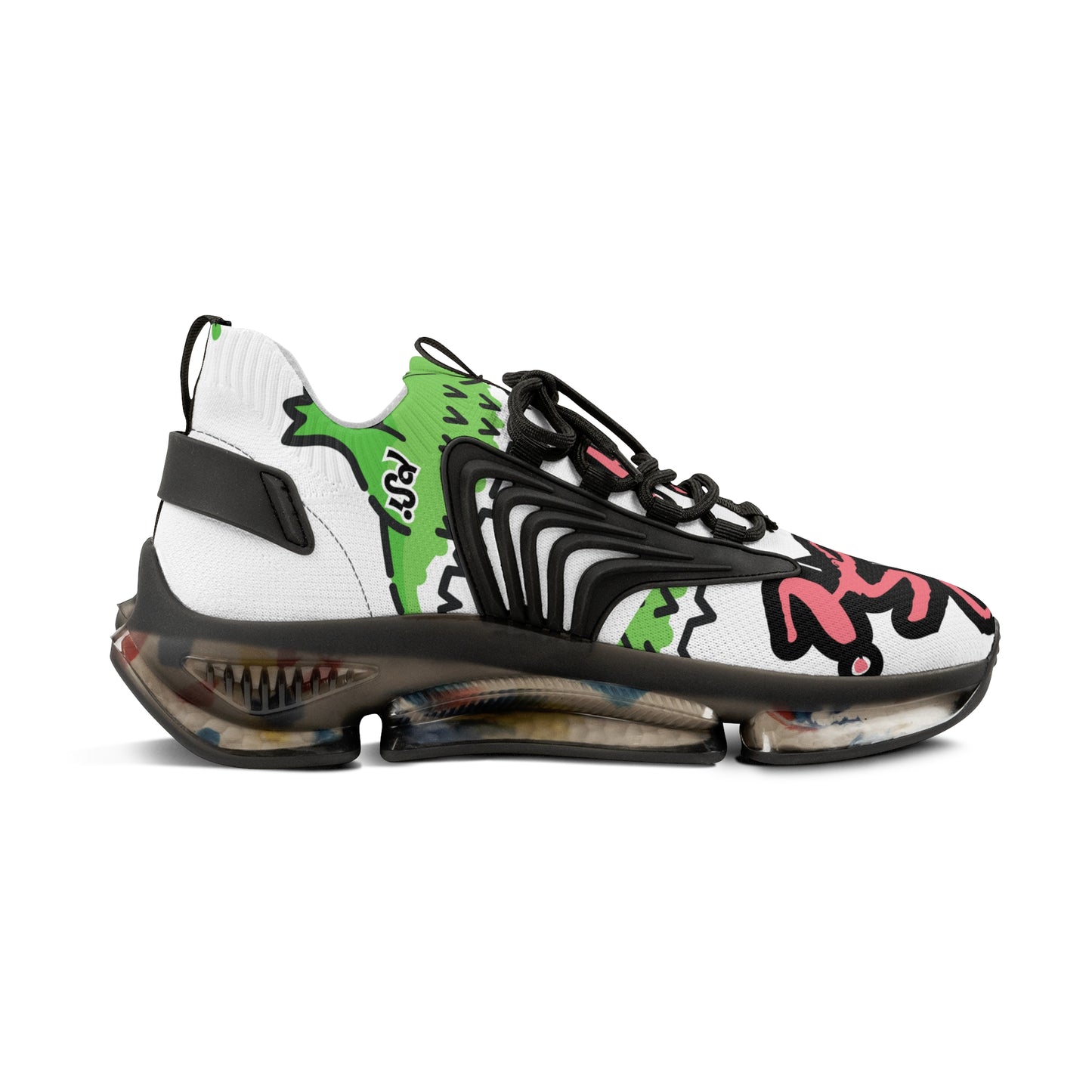 Be Pressure "Big Gator" Men's Mesh Sneakers