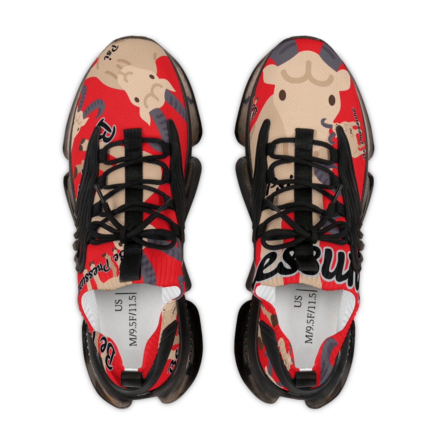 Psi Be Pressure "Big Goat" Men's Mesh Sneakers