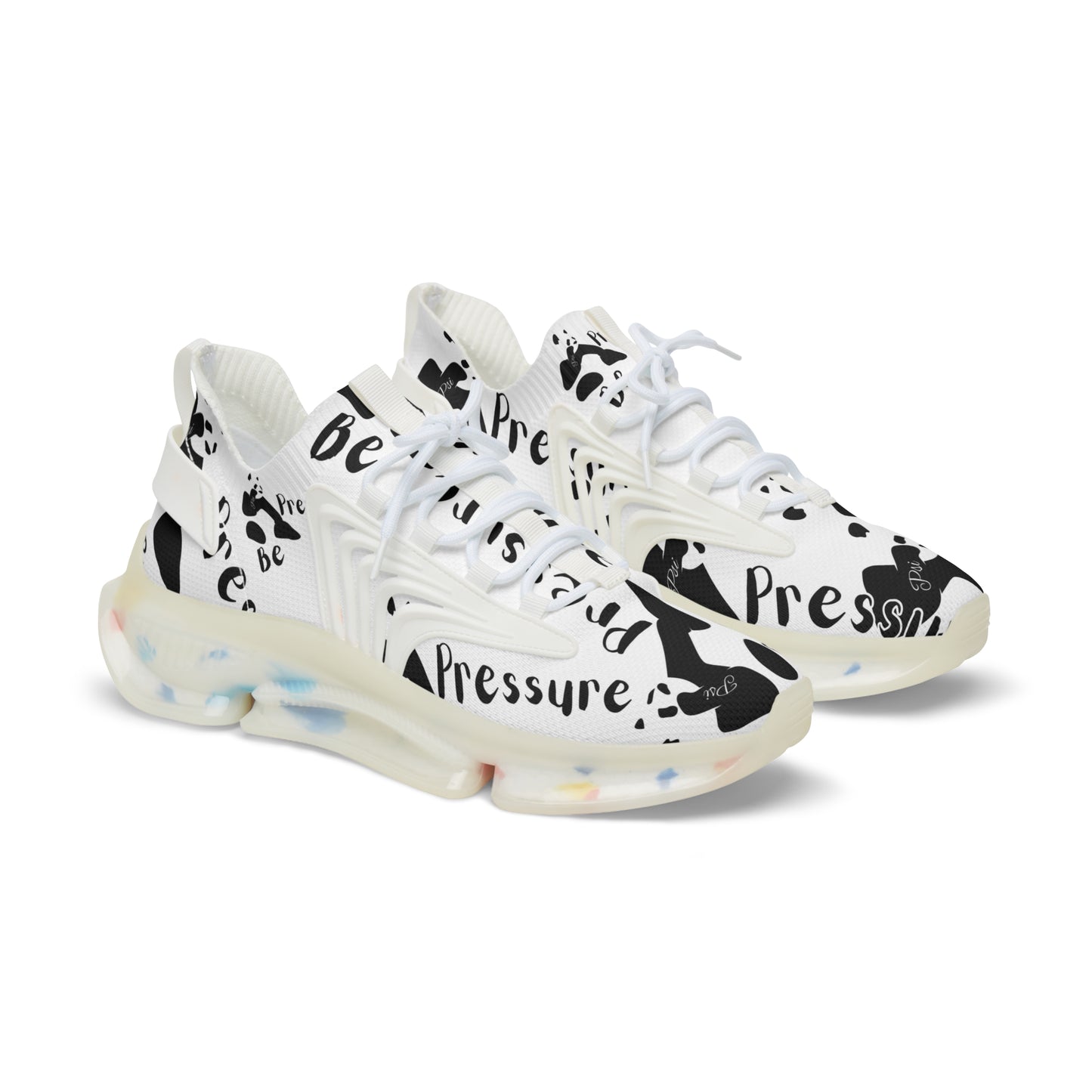 Psi Be Pressure "Big Panda" Men's Mesh Sneakers