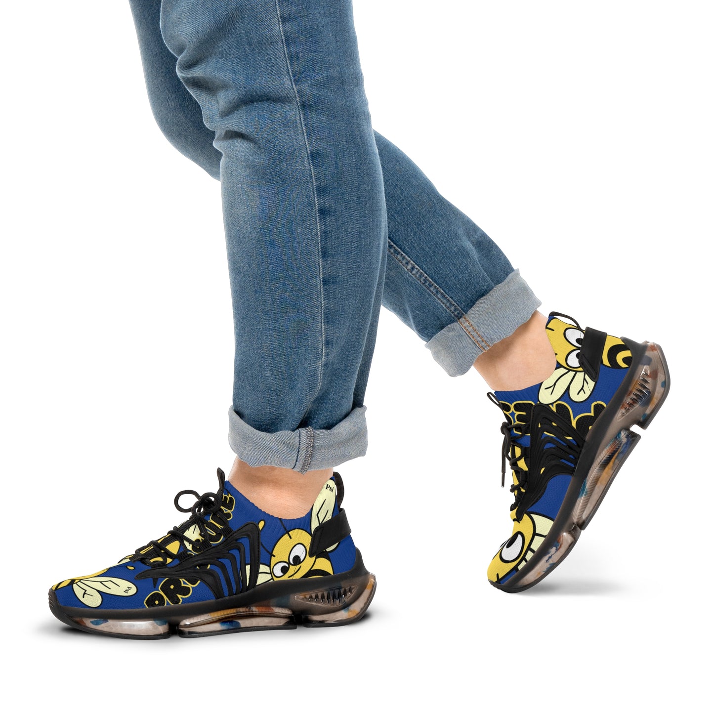 Big Blue Psi Be Pressure "Big Bee" Men's Mesh Sneakers