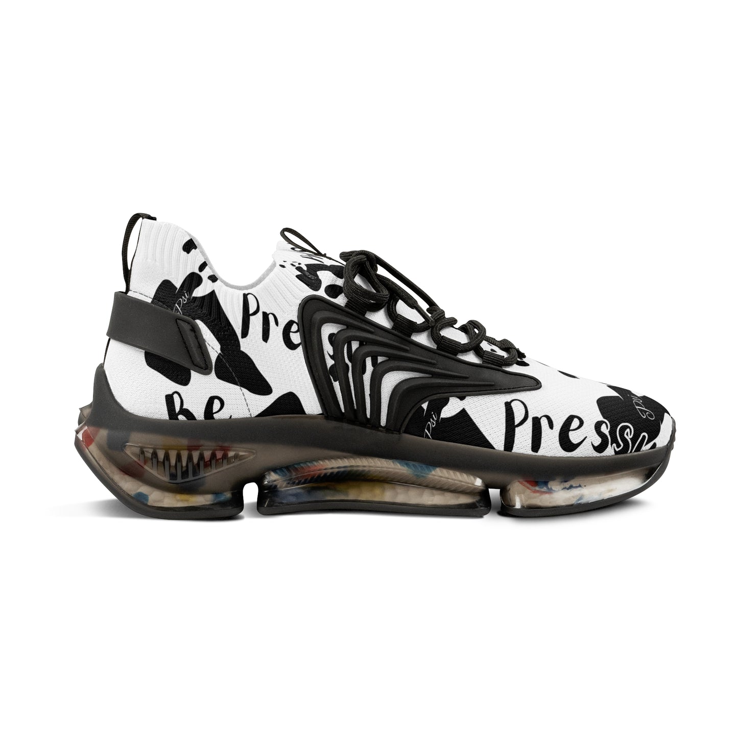 Psi Be Pressure "Big Panda" Men's Mesh Sneakers