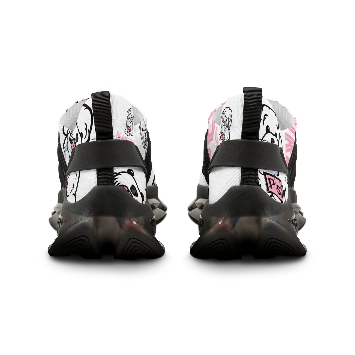 Psi Be Pressure "Cute Puppy" Men's Mesh Sneakers