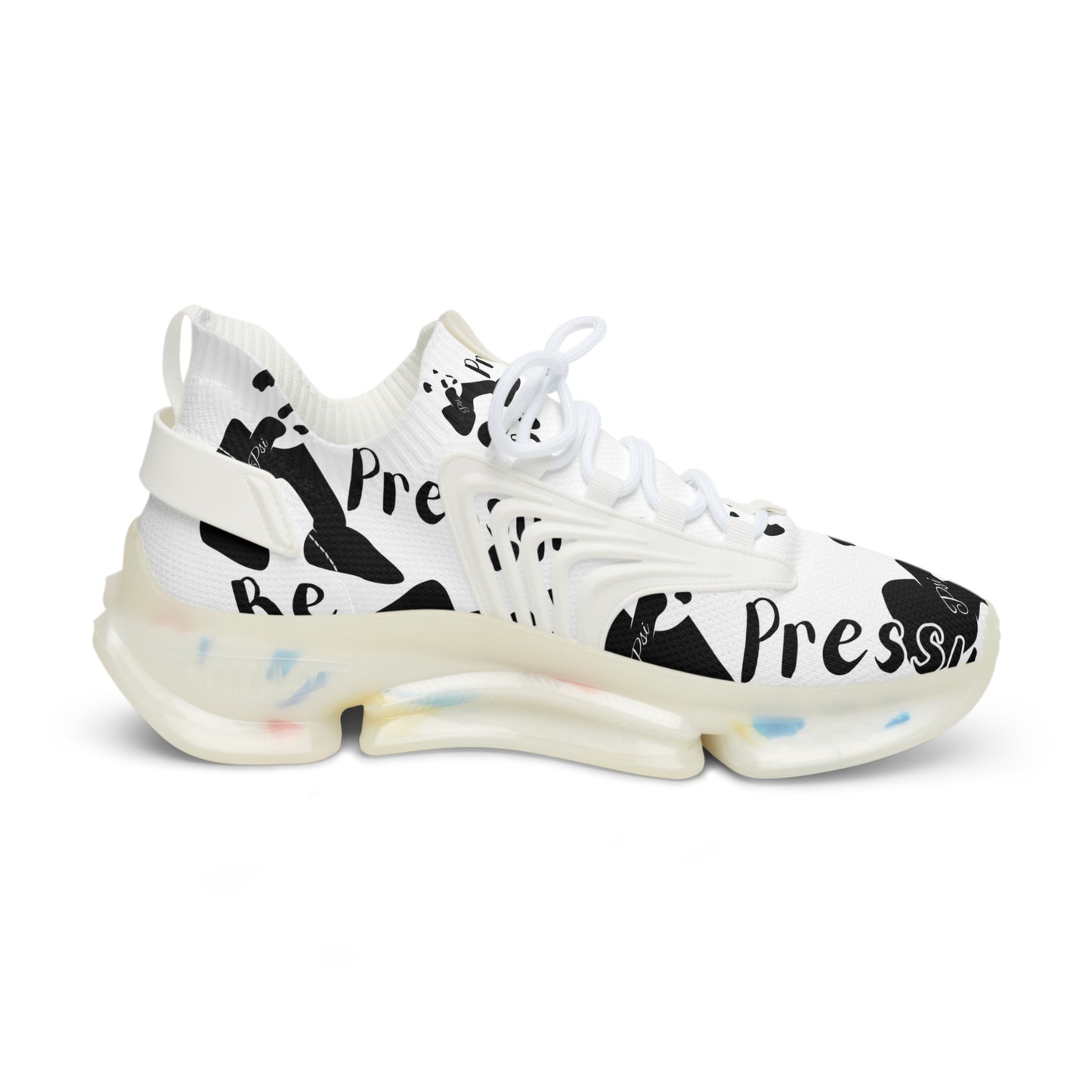 Psi Be Pressure "Big Panda" Men's Mesh Sneakers