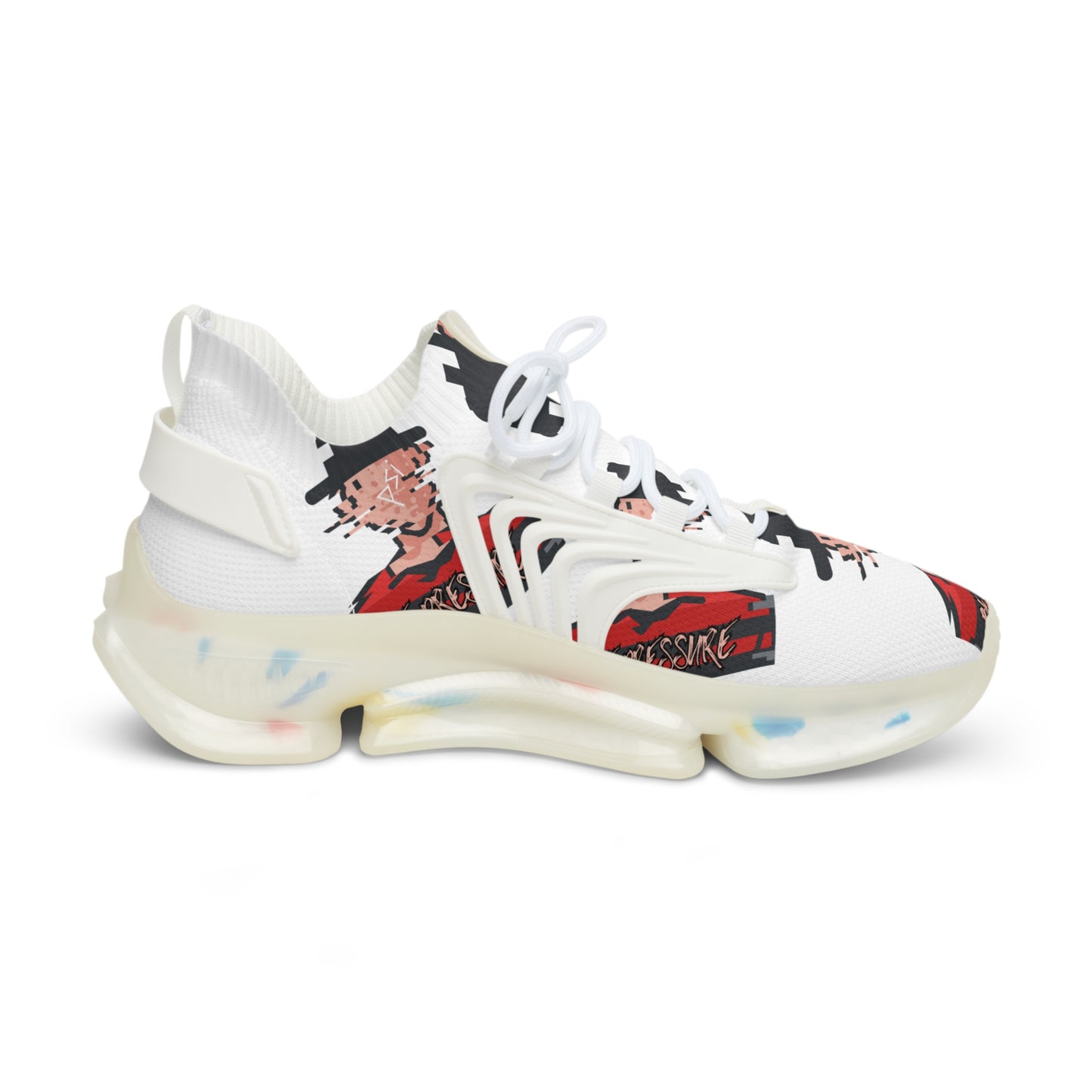 Psi Be Pressure "Big Freddy" Men's Mesh Sneakers
