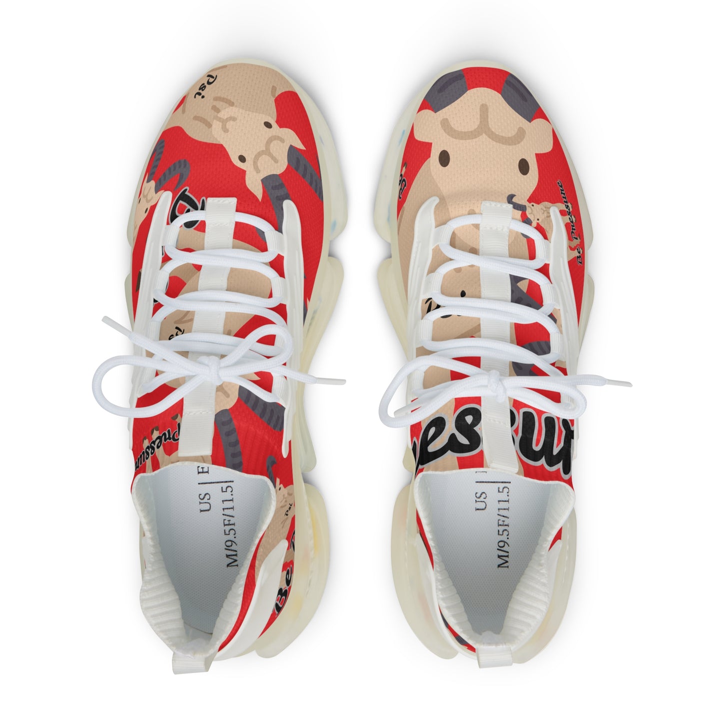 Psi Be Pressure "Big Goat" Men's Mesh Sneakers