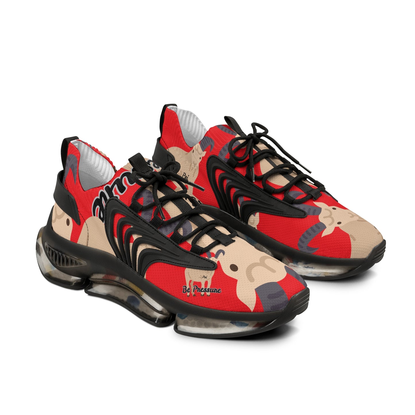 Psi Be Pressure "Big Goat" Men's Mesh Sneakers
