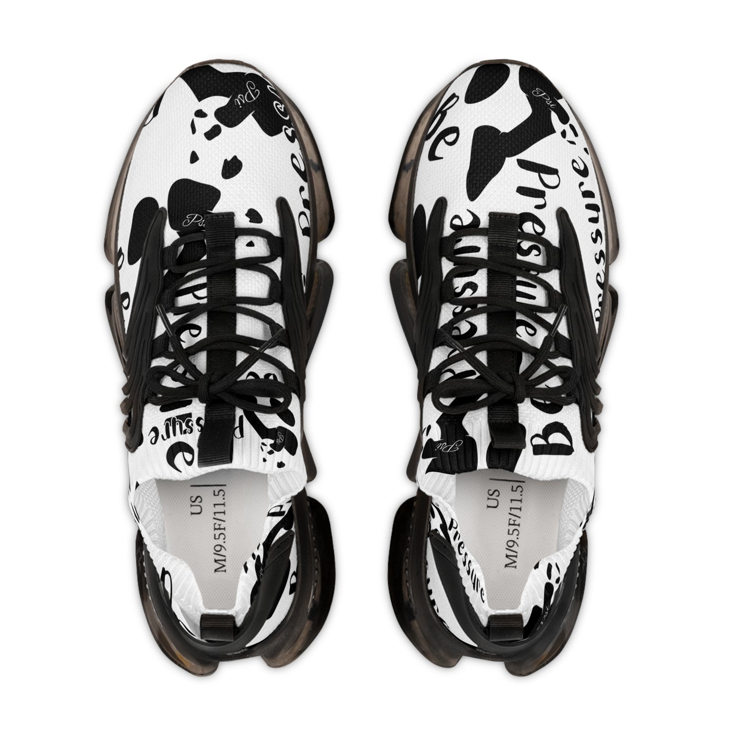 Psi Be Pressure "Big Panda" Men's Mesh Sneakers
