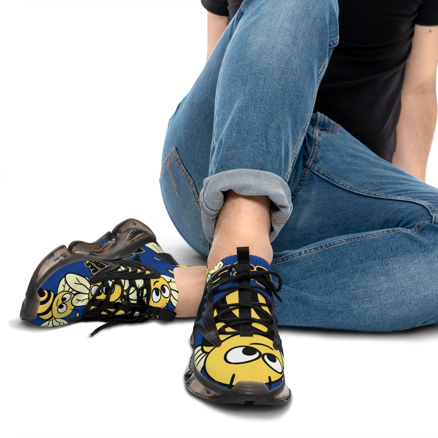 Big Blue Psi Be Pressure "Big Bee" Men's Mesh Sneakers