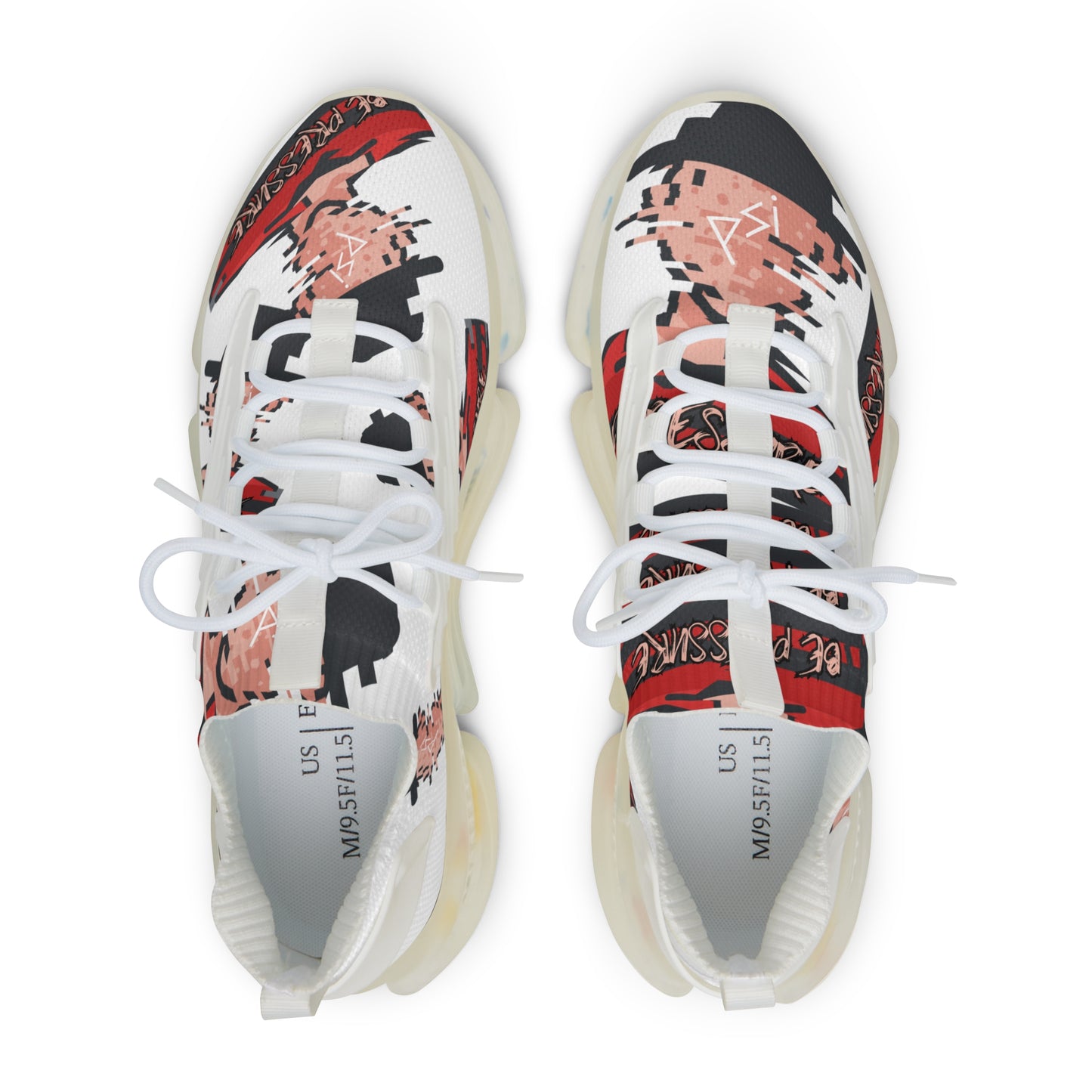 Psi Be Pressure "Big Freddy" Men's Mesh Sneakers