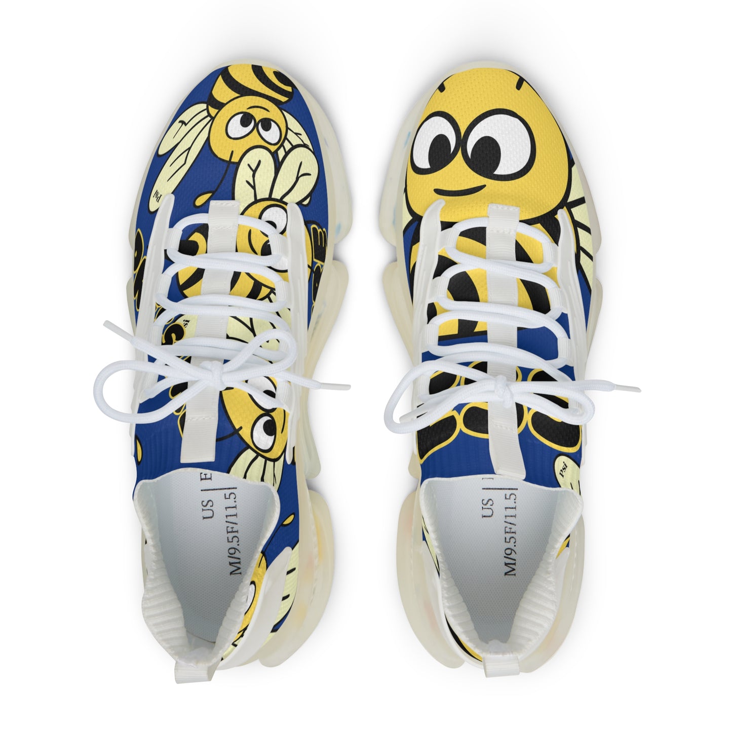 Big Blue Psi Be Pressure "Big Bee" Men's Mesh Sneakers